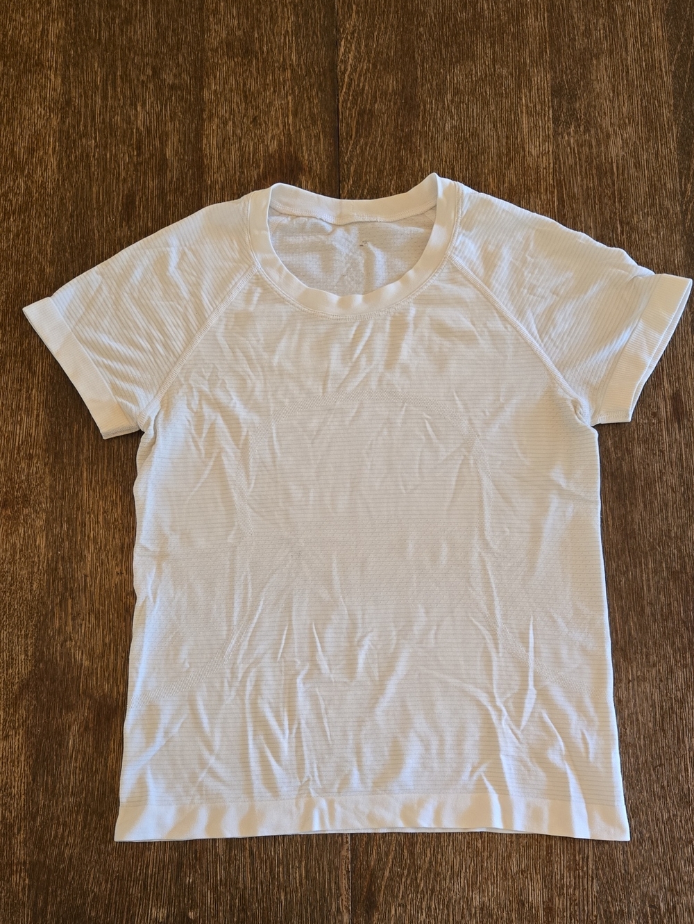 Lululemon Swiftly Tech Short-Sleeve Shirt, White, Size 4